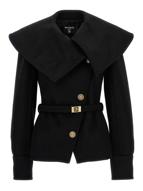 imitazione cappotto doppiopetto balmain